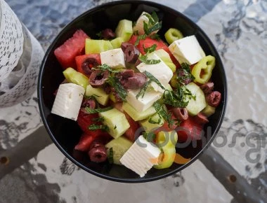 Η συνταγή της ημέρας: Καρπούζι σαλάτα